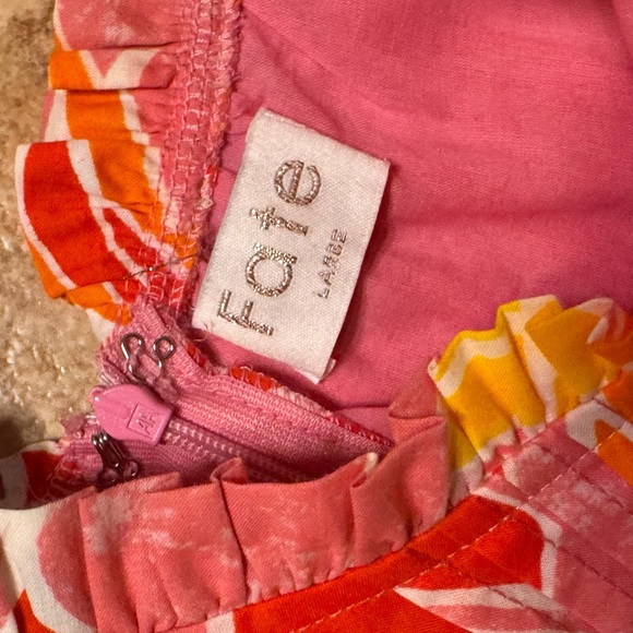 Fate Pink and Orange Floral Dress - Picture 5 of 6